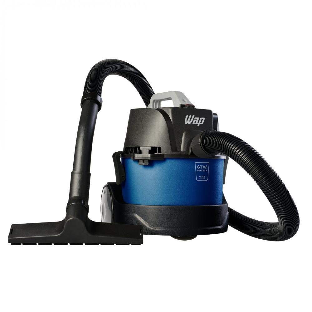 Aspirador de Água e Pó WAP GTW Bagless Alça Ergonomica 6L Porta Acessórios Bocal de Sopro 1400w 127v Bege