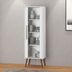 Miniatura Cristaleira 1 Porta Retrô RT 3148 Movelbento Branco