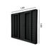 Miniatura Janela Veneziana Abertura Central Premium 6 Folhas Vidro Liso 100x150cm CRV Portas e Janelas