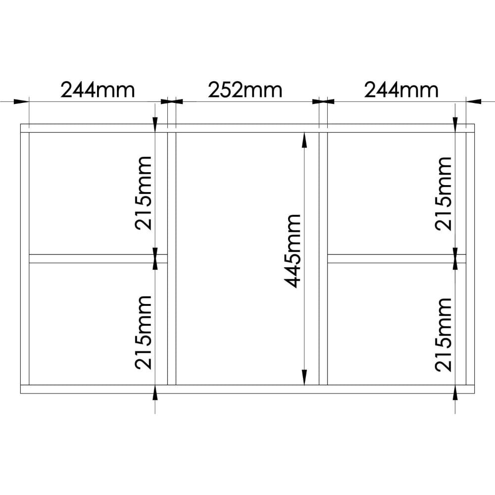 Nicho Modulado Infinity Móveis Castro Pistasche Line