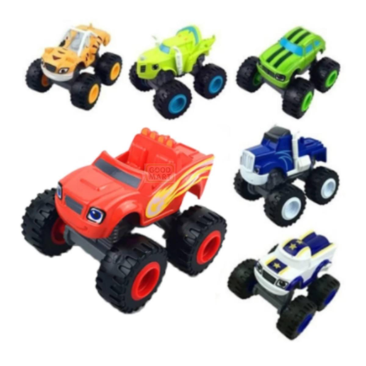 Veículo Básico Blaze And The Monster Machines Stripes - Mattel