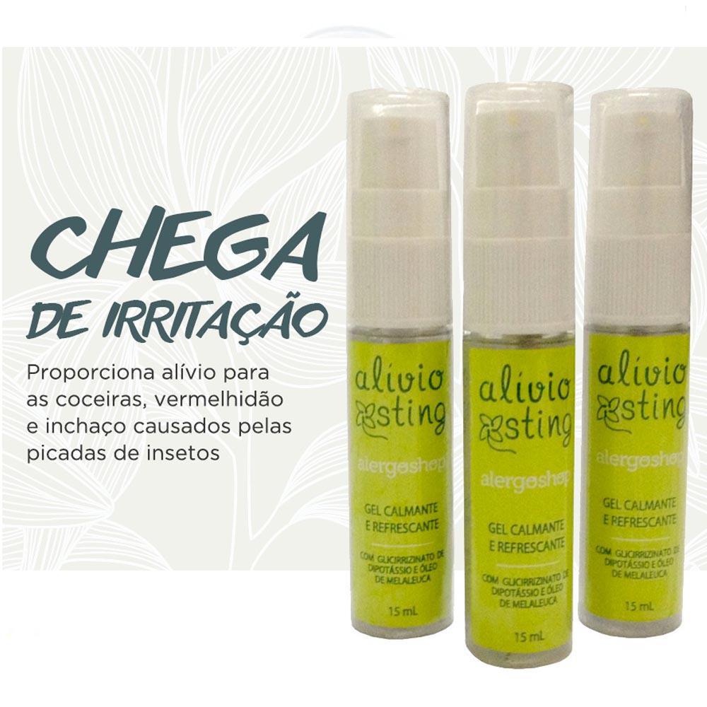 Gel Pós Picada Hipoalergênico Alivio Sting Alergoshop