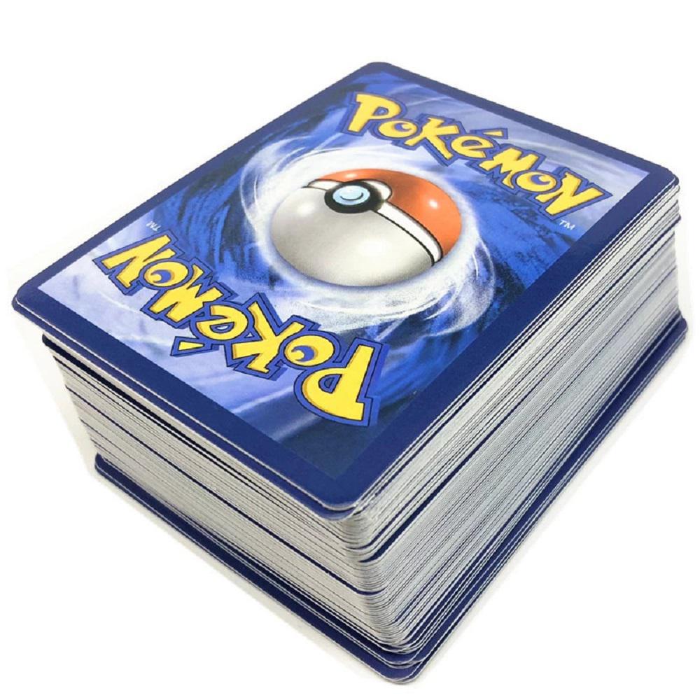 Lote Pack 100 Cartas Pokémon A…