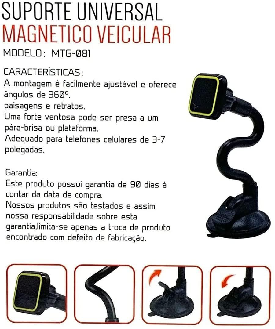 Suporte Magnético Imã Potente Para Celular 360° de Celular Para