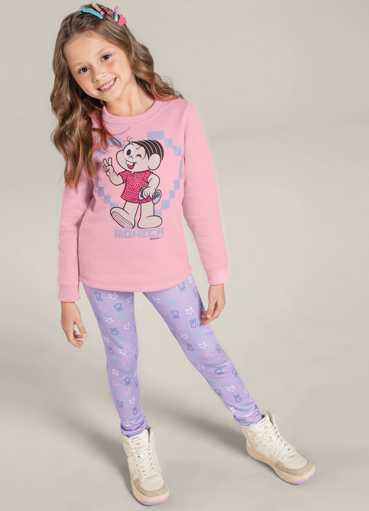 Legging Infantil Brandili com Pelucia