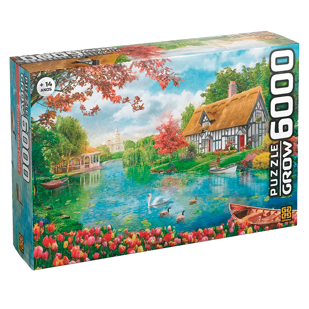 Puzzle 5000 peças Vista em Portofino - Loja Grow