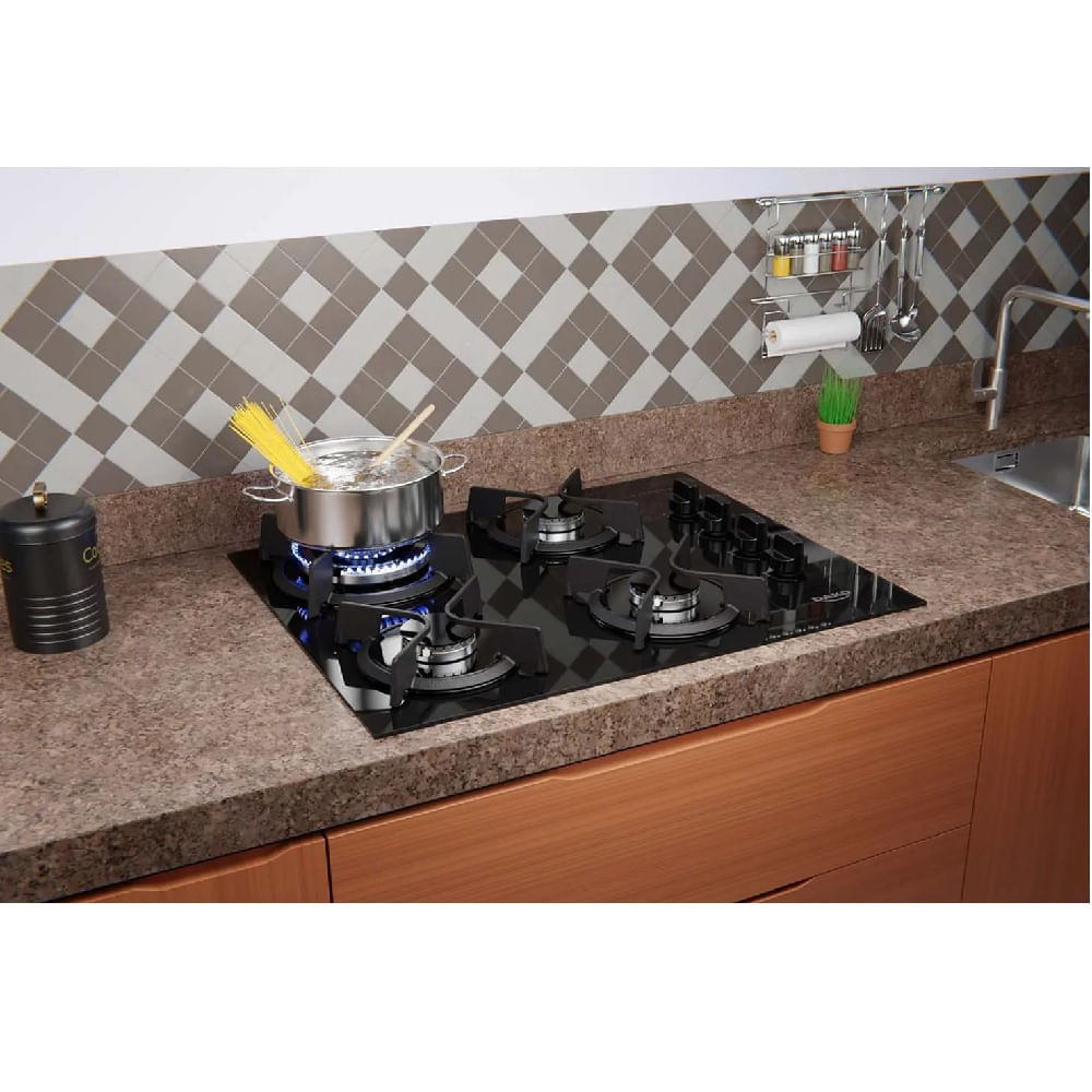 Cooktop Dako 4 Bocas Supreme P… Inter Shop