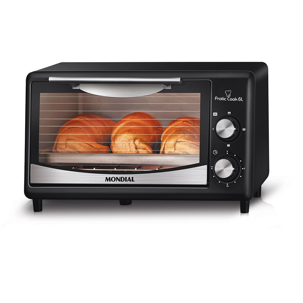 Forno Eletrico Philco PFE17P de 17L com Timer Preto