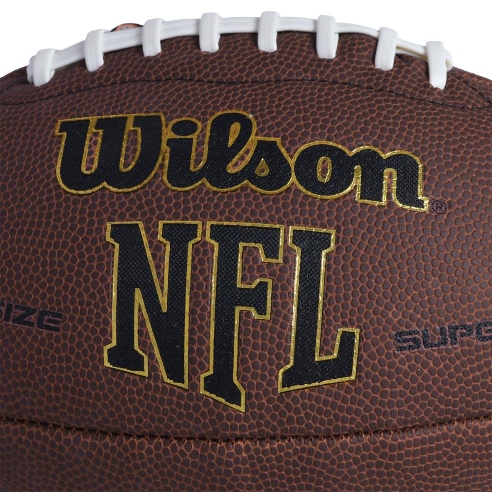 Bola Futebol Americano Wilson NFL Super Grip - Marrom