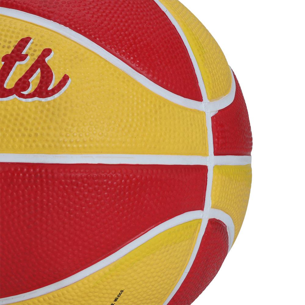 Mini Bola de Basquete Wilson Houston Rockets NBA Team Retro