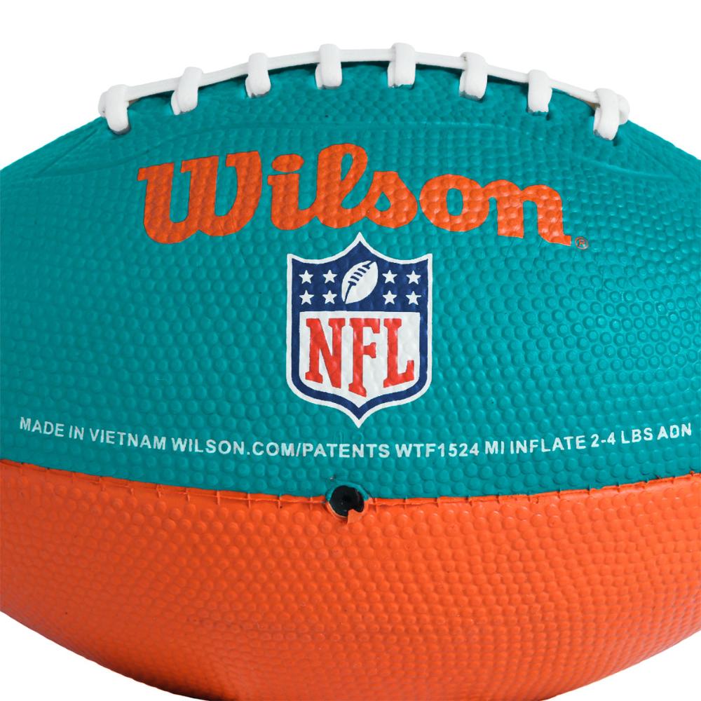 Bola de Futebol Americano NFL Miami Dolphins Team Retro Wilson