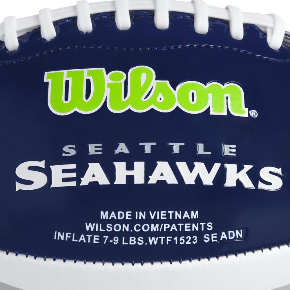 Bola Futebol Americano Wilson NFL Mini Peewee Team Seatle Seahawks