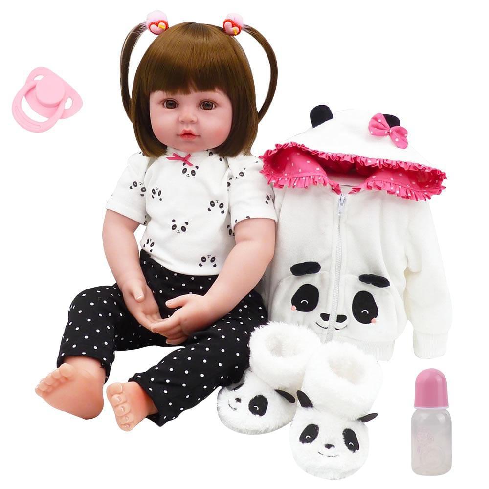 Boneca Bebê Reborn Laura Realista - Pronto Envio! Promoção