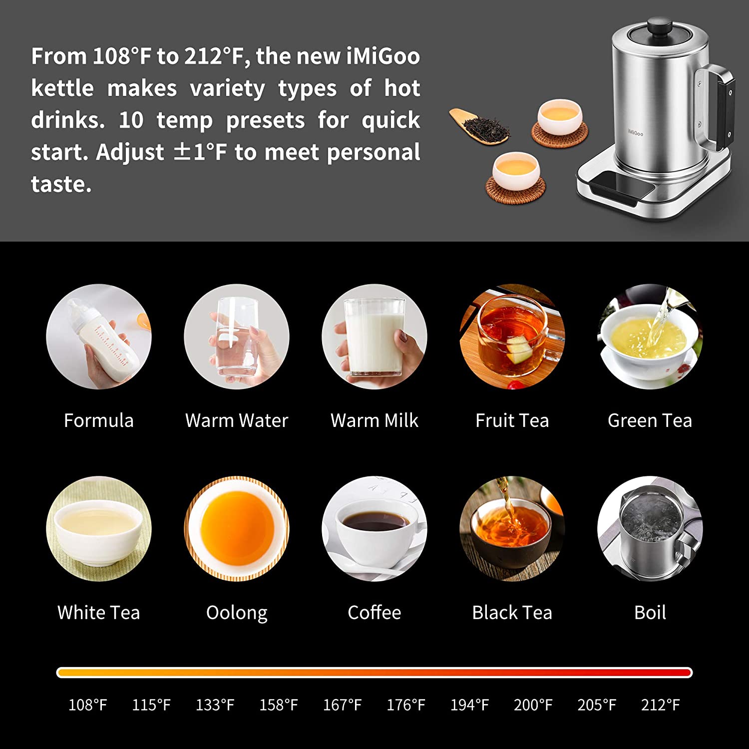 imigoo intelligent coffee percolator