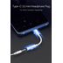 Miniatura Adaptador Fone Ouvido Tipo C Para P3 Premium