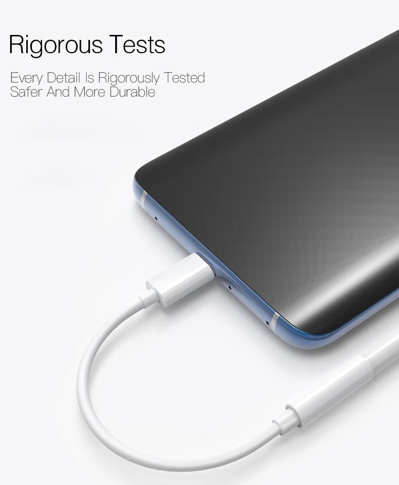 Adaptador Fone Ouvido Tipo C Para P3 Premium