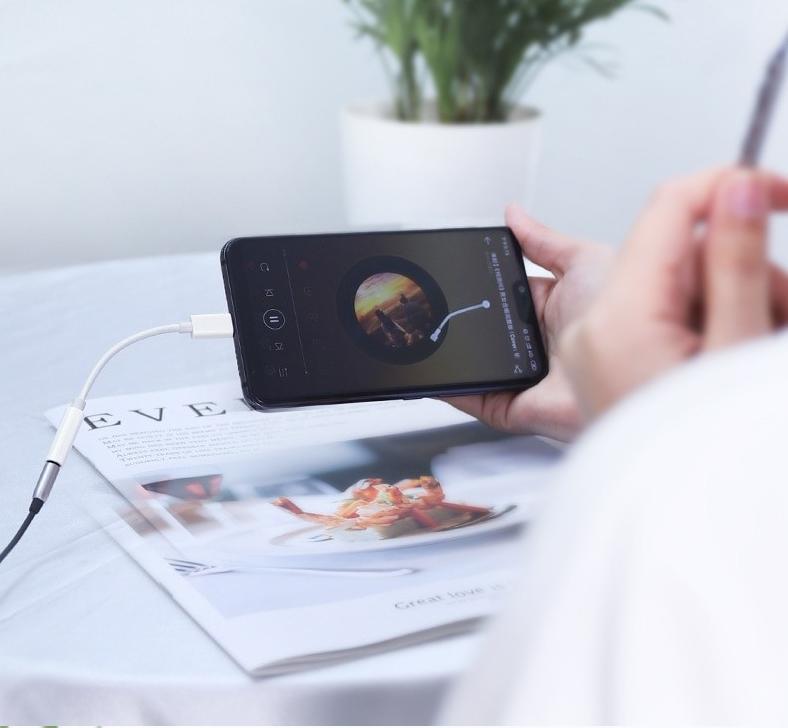 Adaptador Fone Ouvido Tipo C Para P3 Premium
