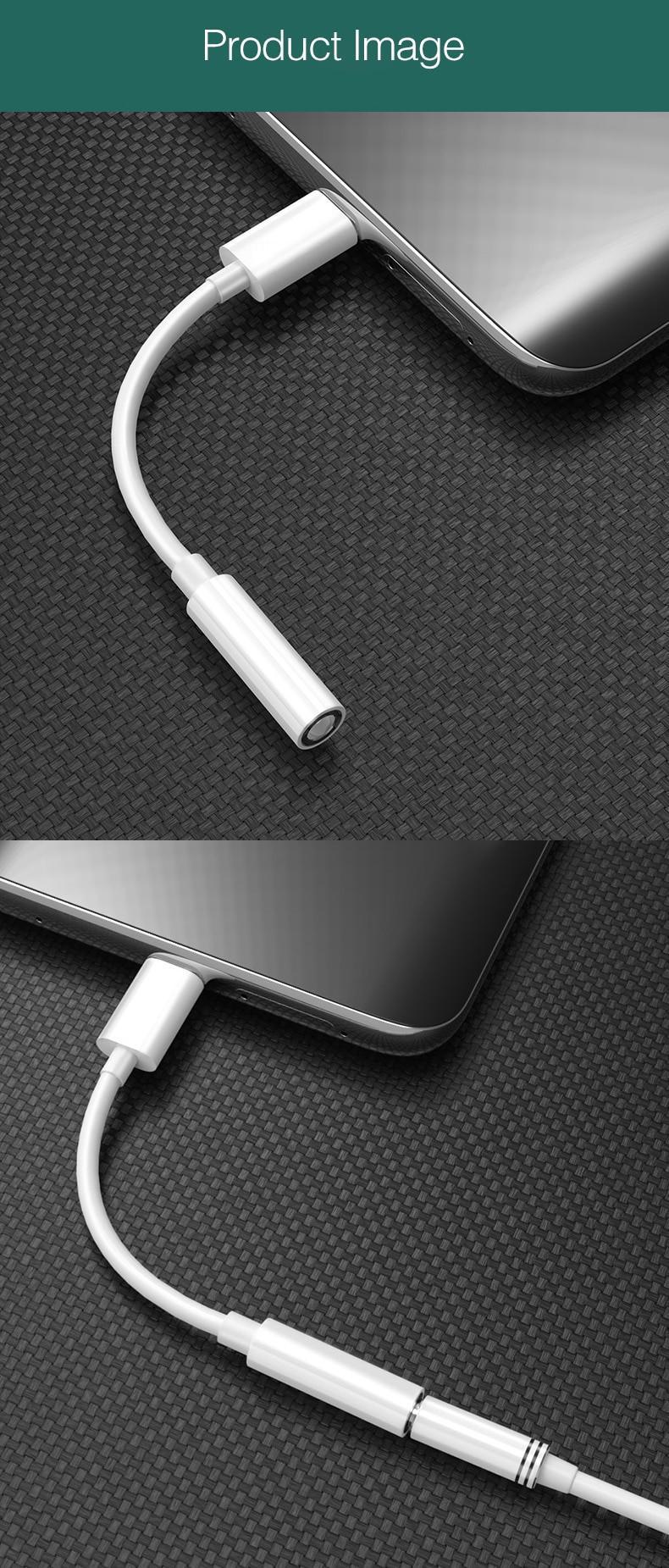 Adaptador Fone Ouvido Tipo C Para P3 Premium