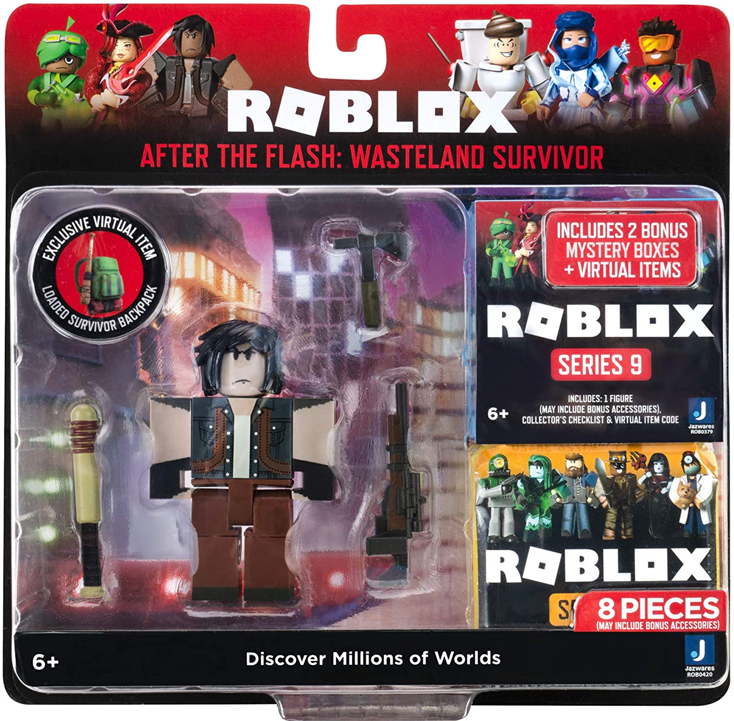 Hobby Brinquedos  Roblox Figura Articulada Com Acessorios